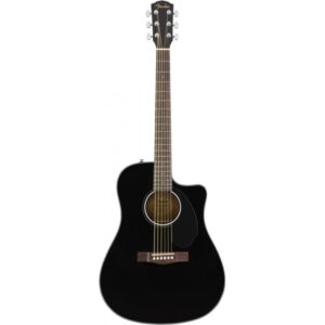 Guitarra Electroacustica Fender CD60SCE Negra