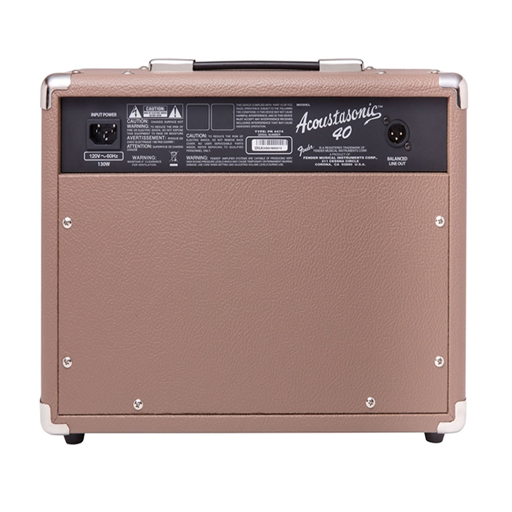 Amplificador De Guitarra Acoustasonic 40 Fender 2314200000 - Image 2