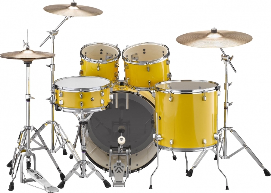 Bateria Rydeen Mellow Yellow Yamaha S/Platillos RDP2F5 - Image 3