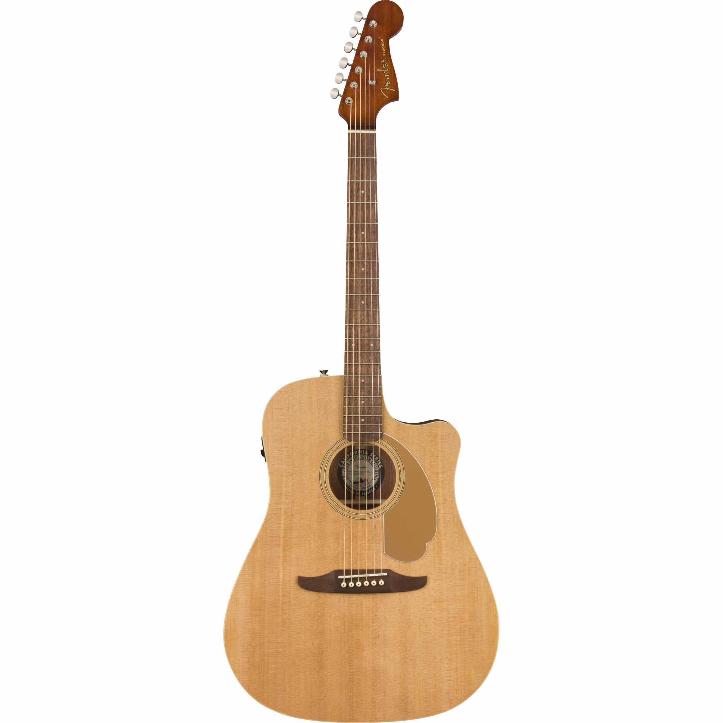 Guitarra Electroacustica Redondo Player Fender Natural 0970713121