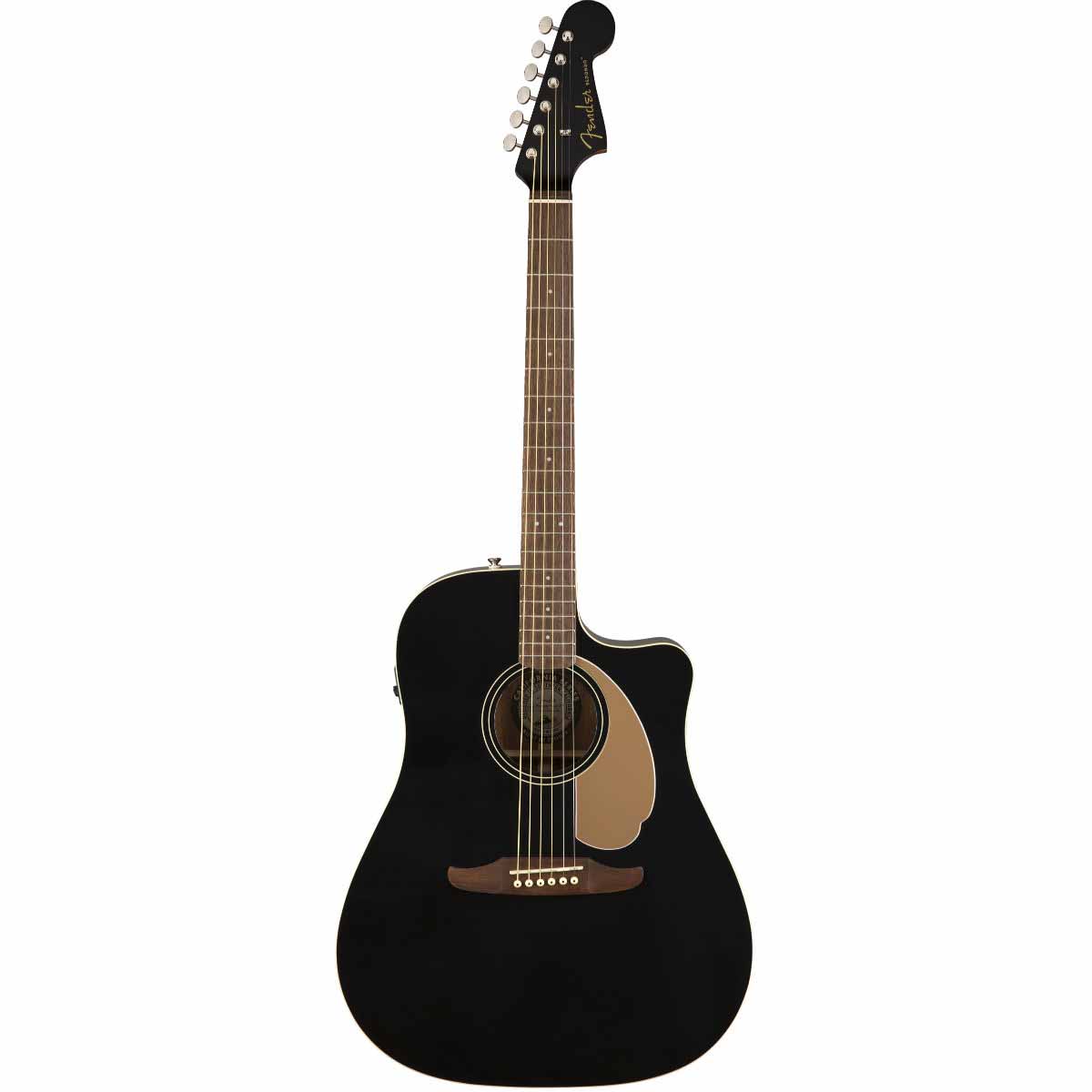 Guitarra Electroacustica Redondo Player Fender Negra 0970713506