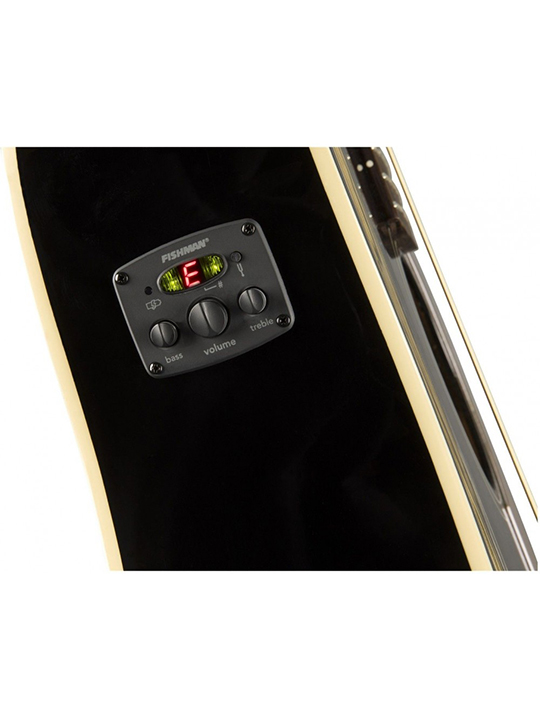 Guitarra Electroacustica Redondo Player Fender Negra 0970713506 - Image 5