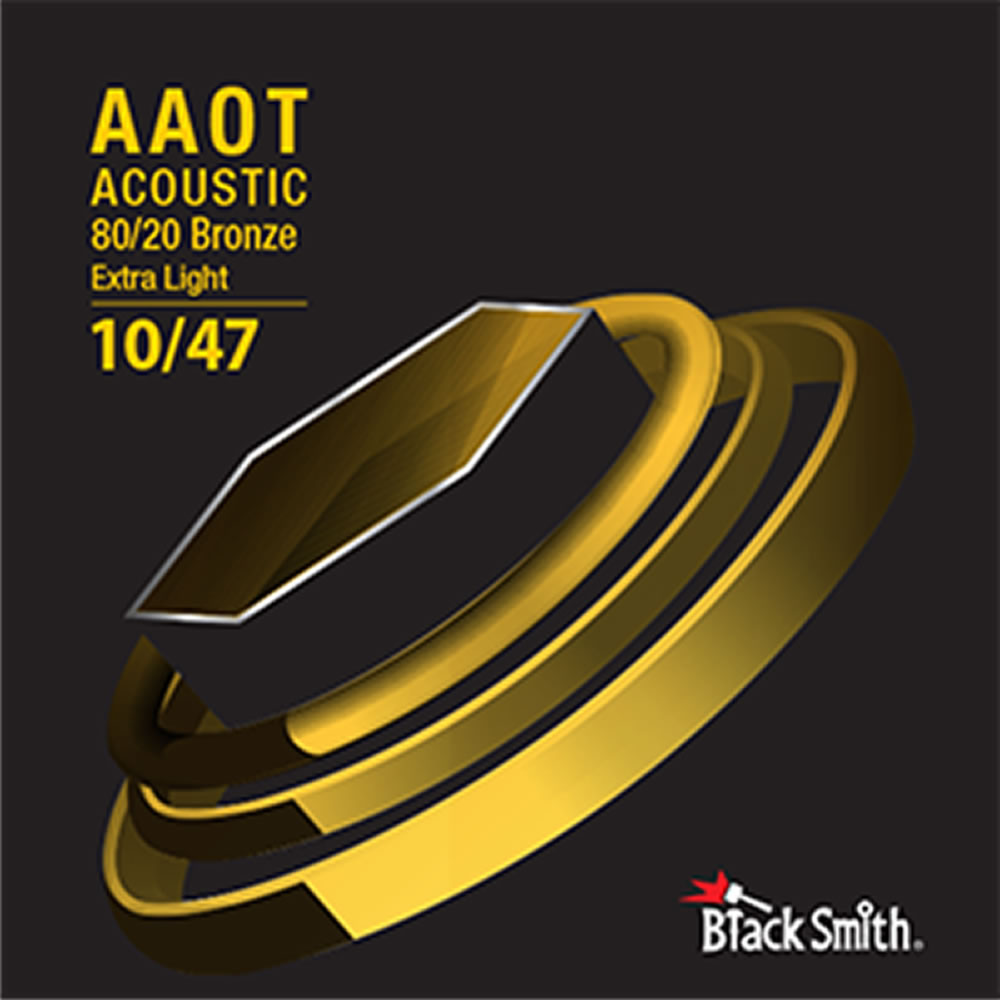 Encordado Guitarra Electroacustica Black Smith AABR1047