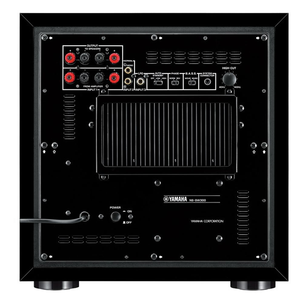 Subwoofer Activo Home Theater 250W Yamaha NSSW300 - Image 2