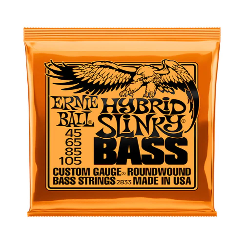 Encordado Bajo Electrico 4 Cuerdas Ernie Ball 2833