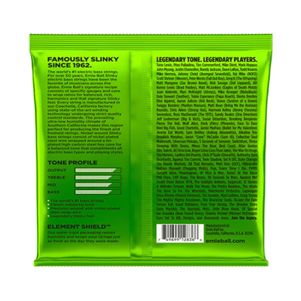 Encordado Bajo Electrico 5 Cuerdas Ernie Ball 2836 - Image 2