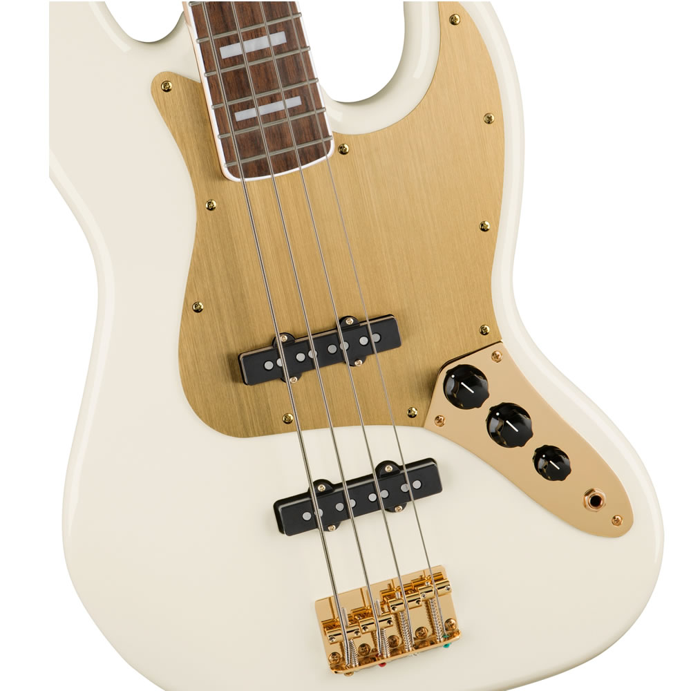 Bajo Eléctrico 40 Aniversario Jazz Bass Squier Gold 0379440505 - Image 3