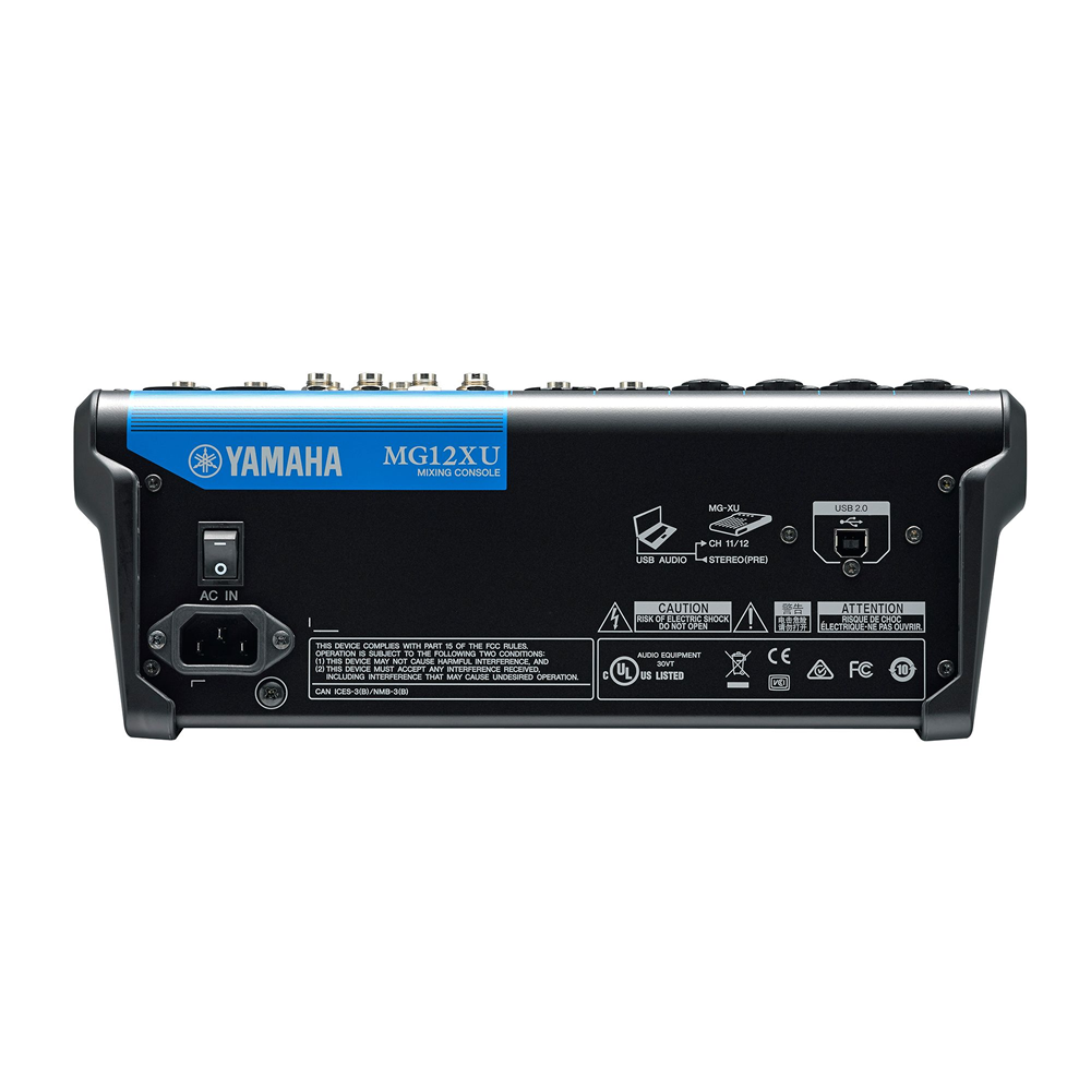 Mezcladora Analoga 12CH FX Usb Yamaha MG12XU - Image 4