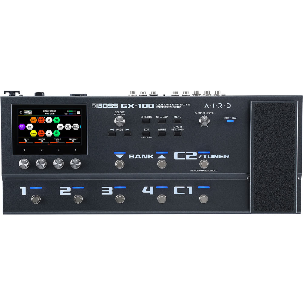 Procesador de Efectos Para Guitarra Boss GX-100