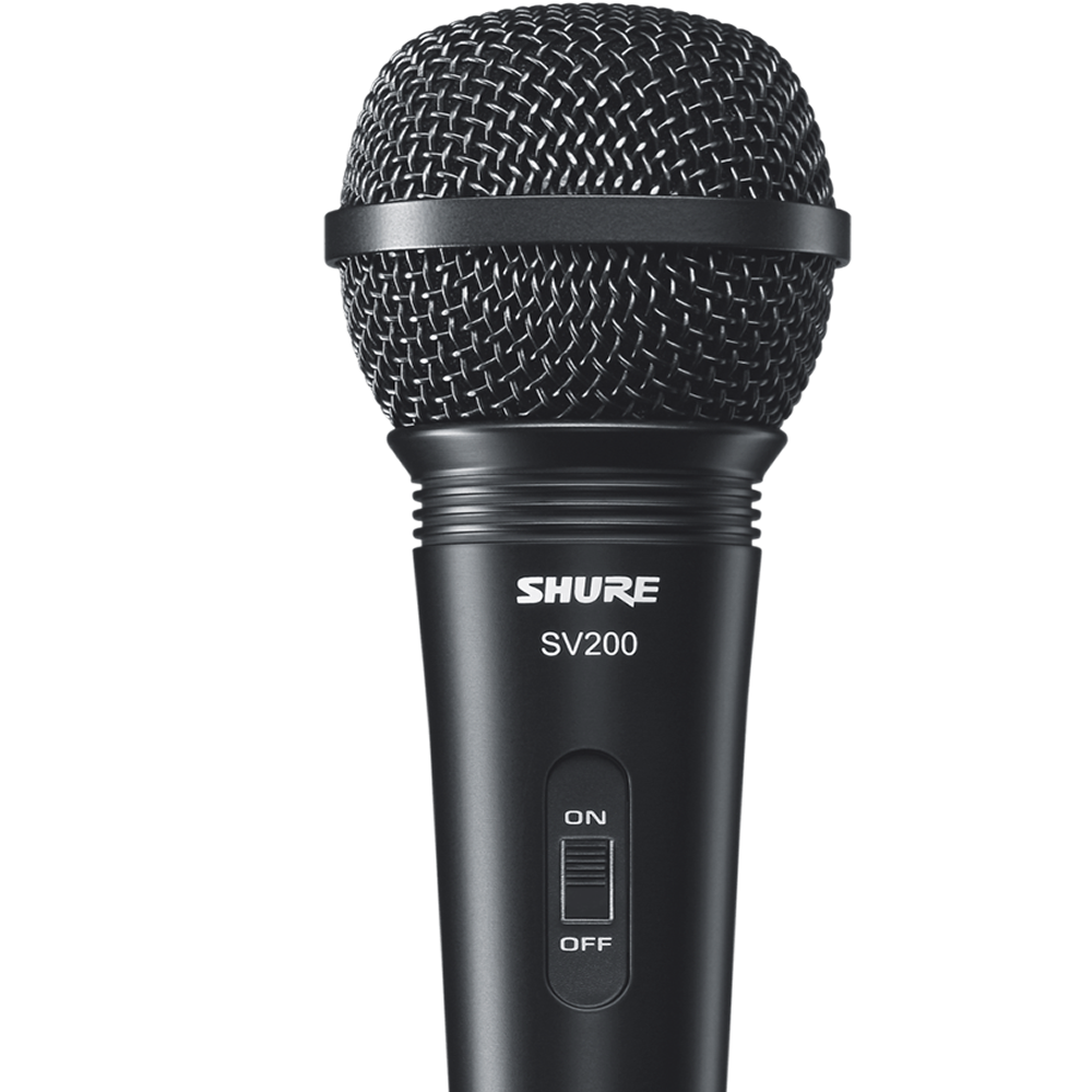 Micrófono Vocal Con Cable XLR Shure SV200