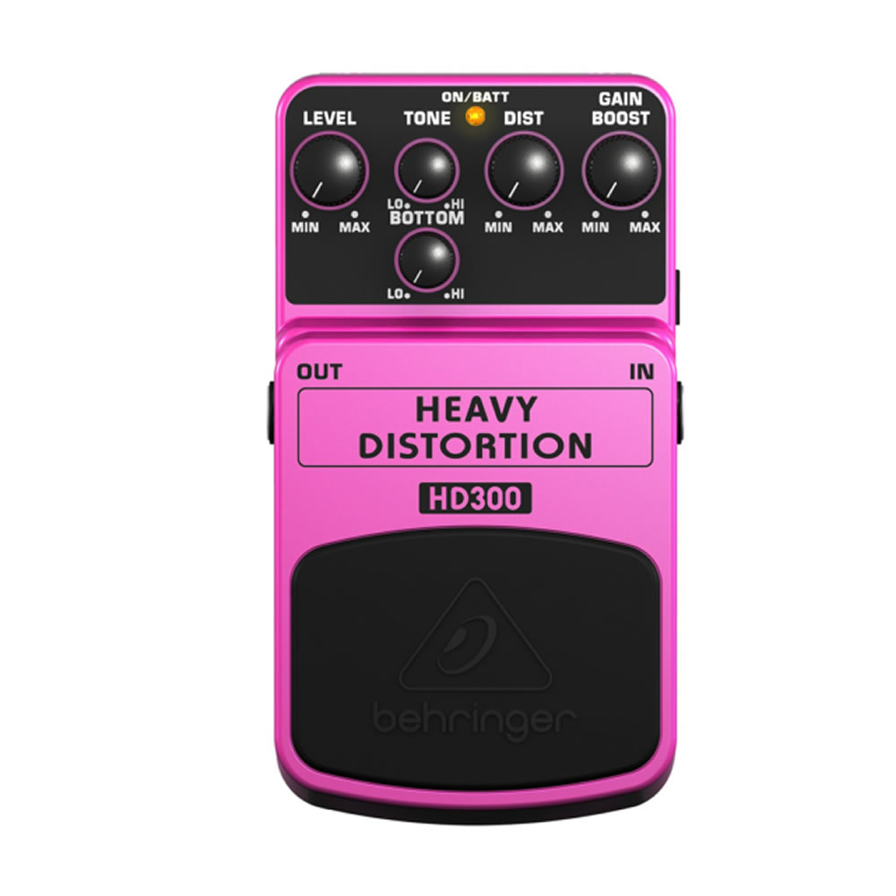 Pedal Guitarra Heavy Distorsion HD300 Behringer - Image 2
