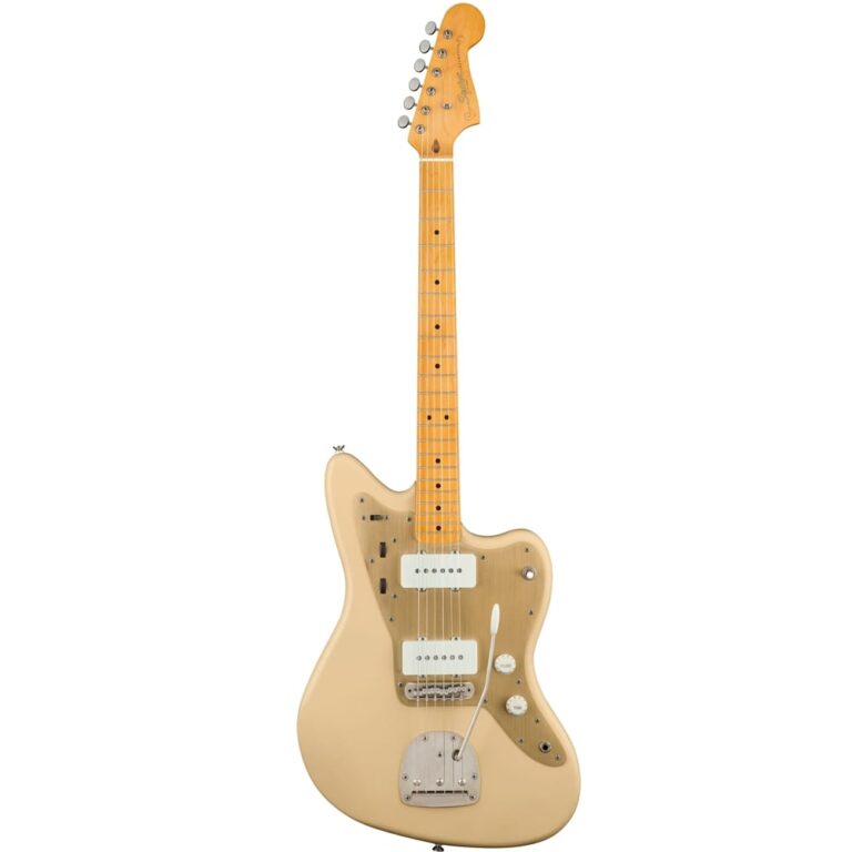 Guitarra Eléctrica 40 Aniversario Jazzmaster Squier Gold 0379520589
