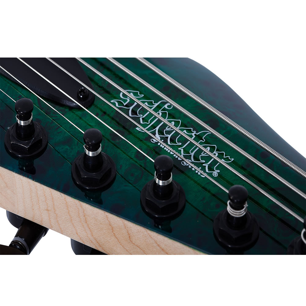 Guitarra Eléctrica Schecter C-7 PRO Aqua Burst - Image 5