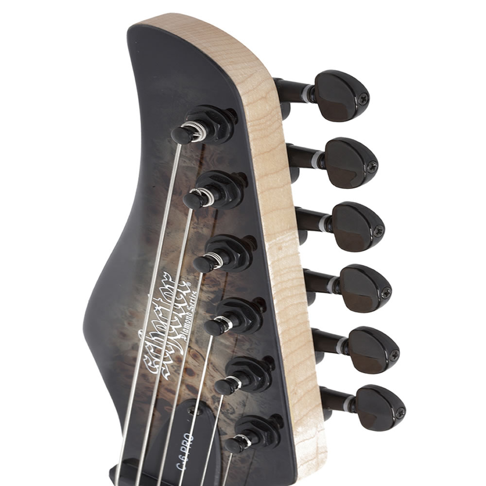 Guitarra Electrica Schecter C-6 Pro Charcoal Burst - Image 8