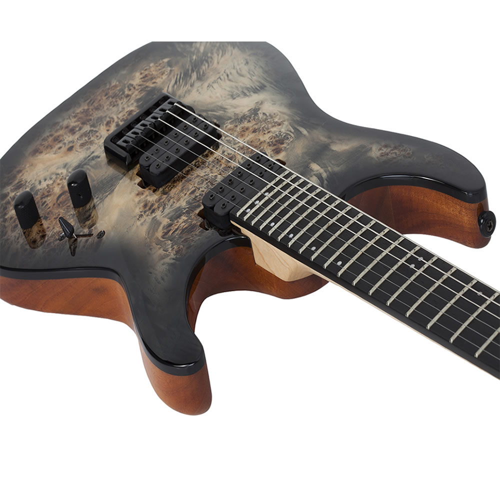 Guitarra Electrica Schecter C-6 Pro Charcoal Burst - Image 7