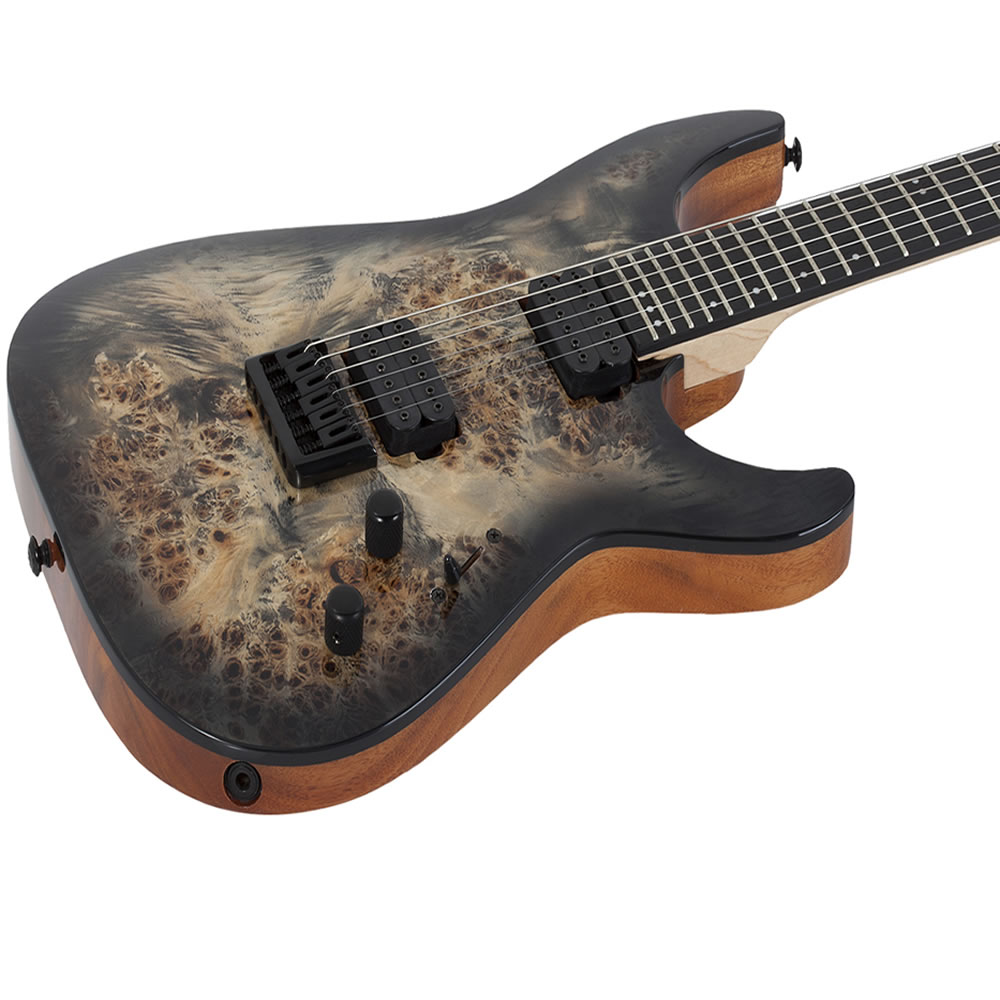Guitarra Electrica Schecter C-6 Pro Charcoal Burst - Image 6