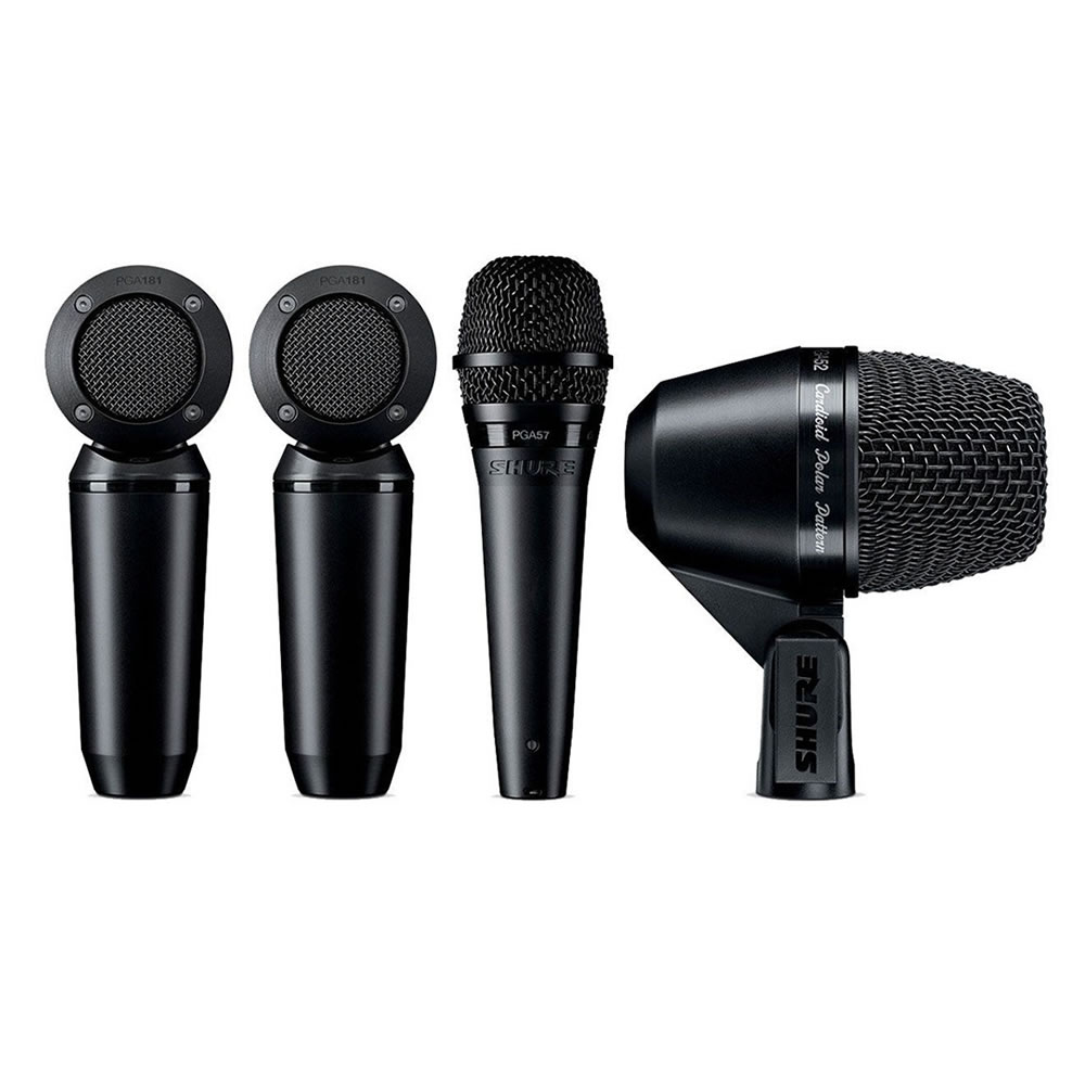 Set de 4 Micrófonos Shure PGASTUDIOKIT4 - Image 2