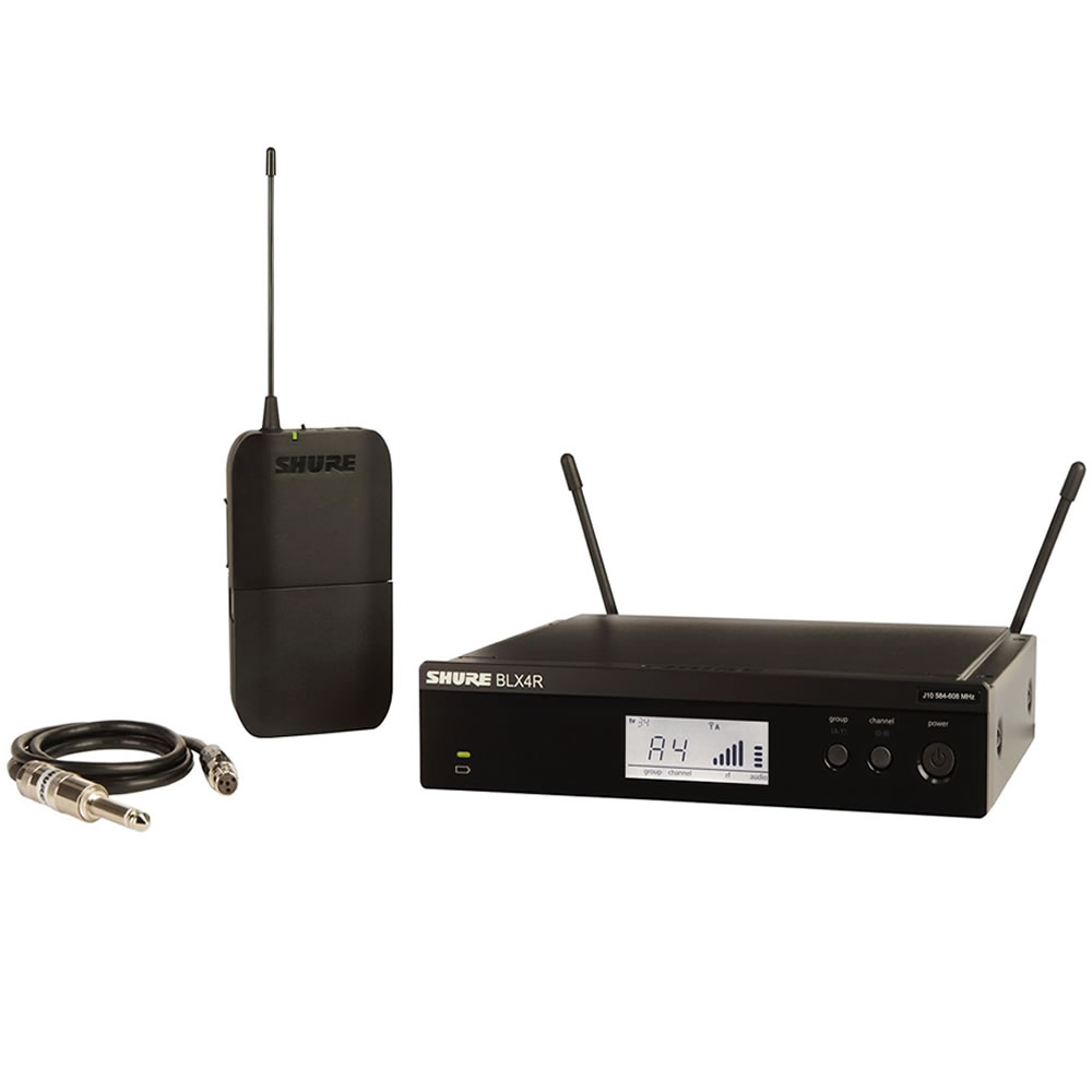 Microfono Inalambrico P/ Instrumento Montage en Rack Shure BLX14R