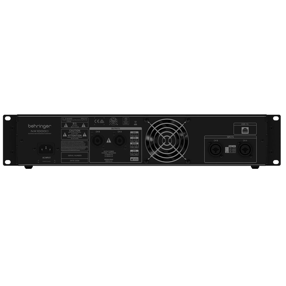 Amplificador Power con DSP Behringer NX1000D - Image 2