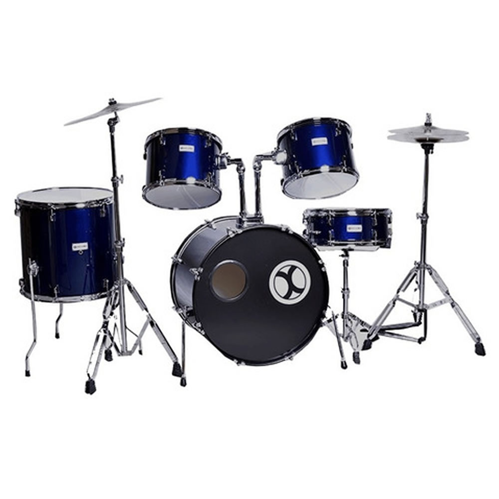 Bateria Profesional 5 Piezas Azul Marino Extreme EXBT077