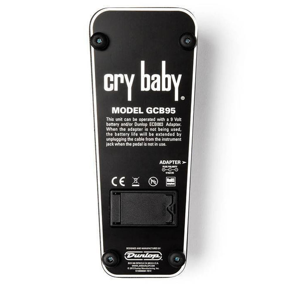 Pedal de Efecto Wah Cry Baby Dunlop GCB95 - Image 3