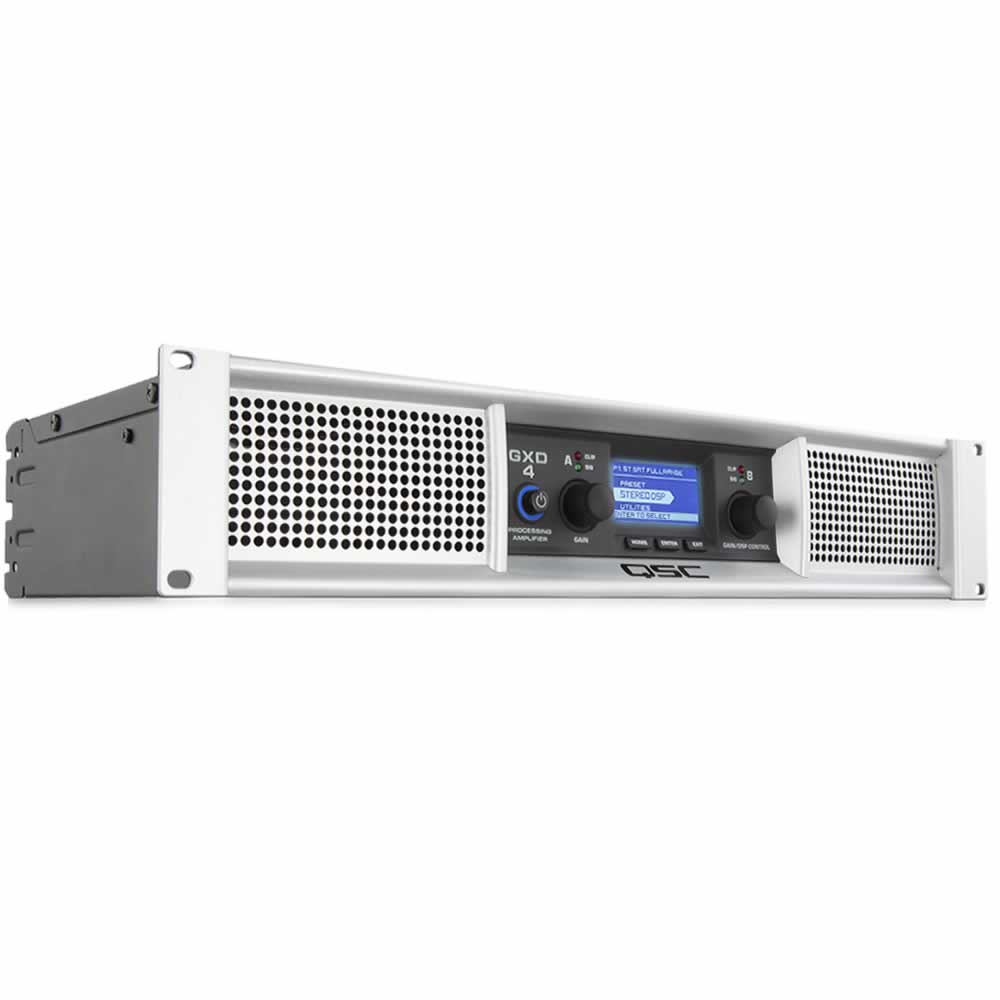 Amplificador Digital 2 Canales con DSP QSC GXD4
