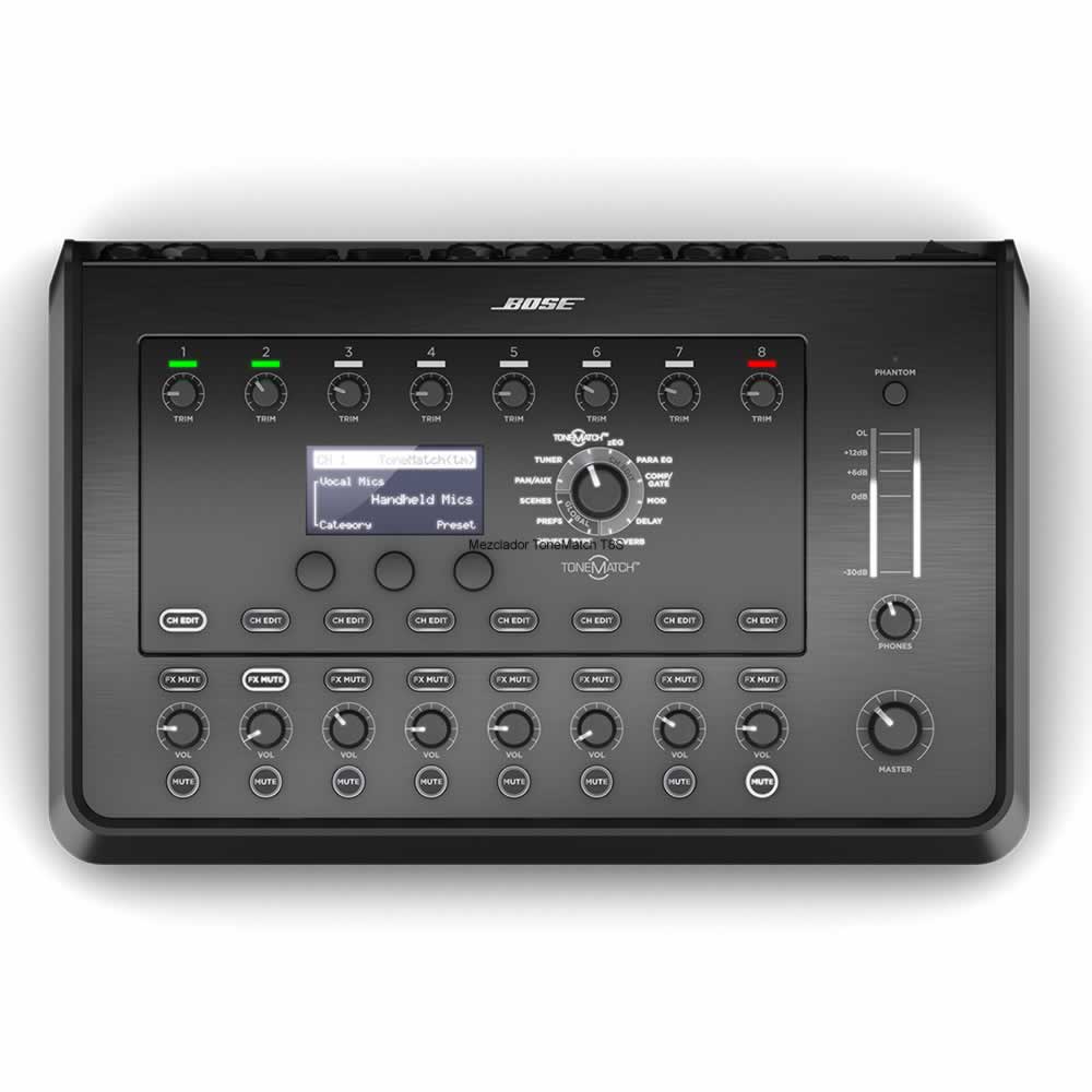 Mezclador ToneMatch Bose T8S