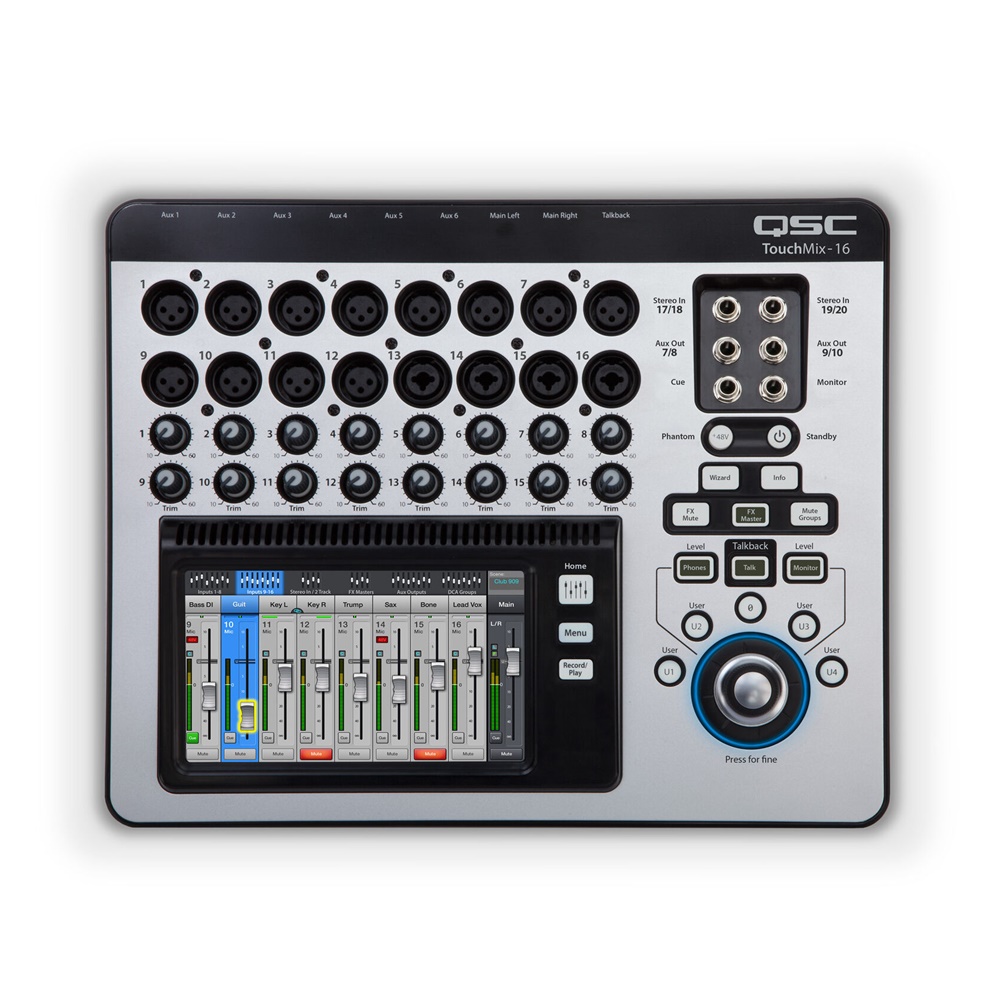 Mezcladora Digital 22 Canales Touchmix-16