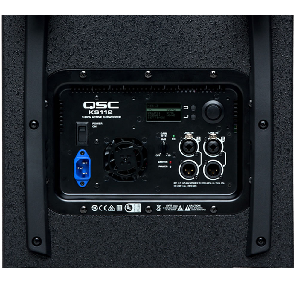 Subwoofer Amplificado 12¨ QSC KS112 - Image 3