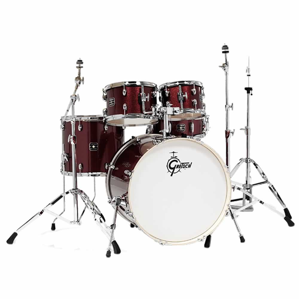 Batería Acústica con Platillos Gretsch ENERGY 20 Roja