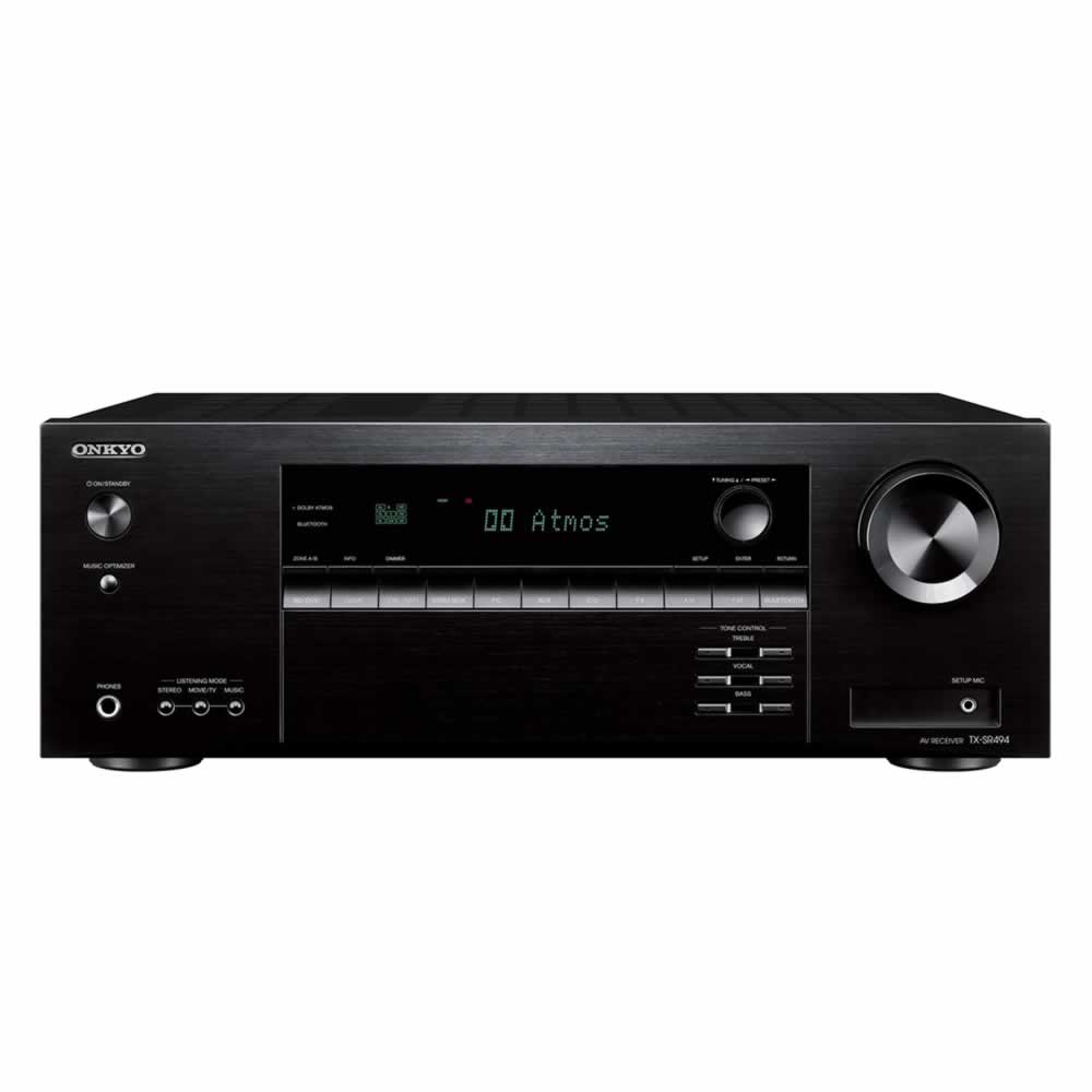 Receptor AV de 7.2 Canales con Bluetooth Onkyo TX-SR494