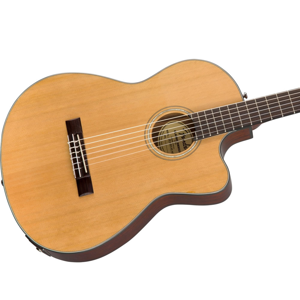 Guitarra Electroacústica Nylon Fender CN140SCE Natural 0970264321 - Image 3