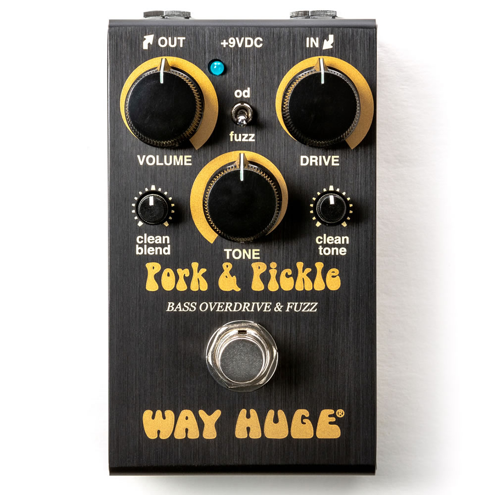 Pedal Bass Overdrive Fuzz Way Huge Pork & Pickle