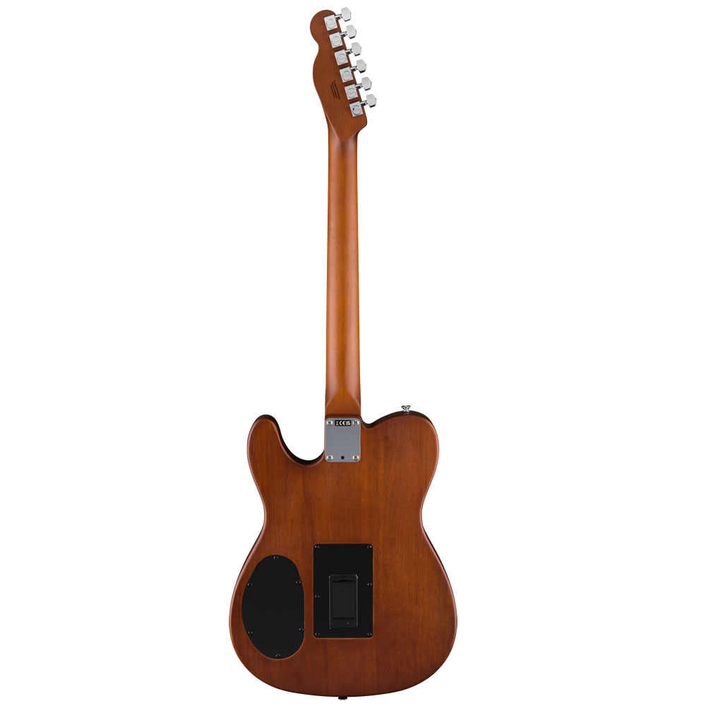 Guitarra Electroacústica Acoustasonic Standard Telecaster Honey Burst 0973113542 - Image 2