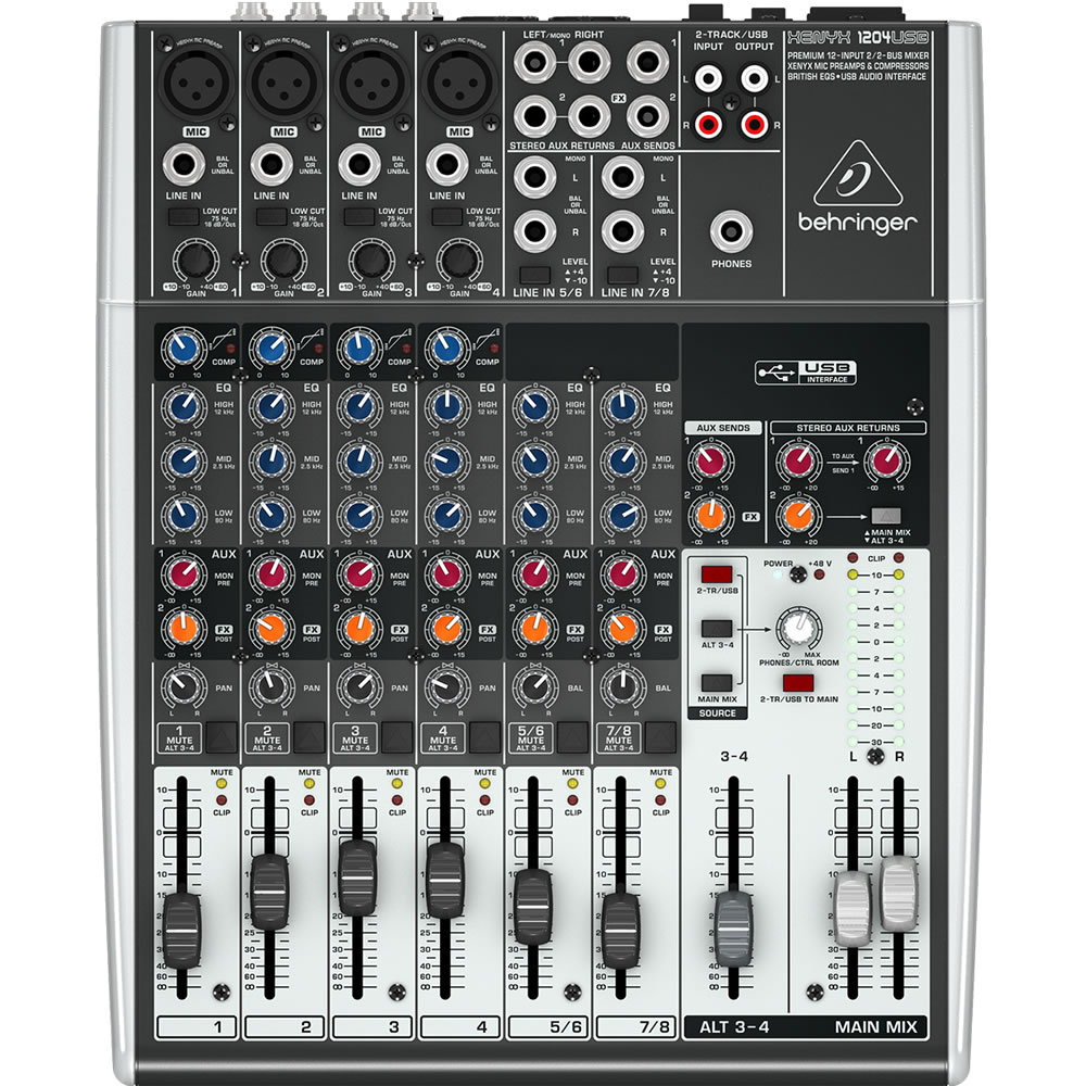 Mezcladora Analogica 12CH Behringer