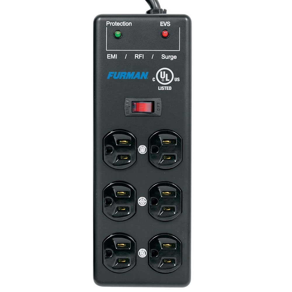 Acondicionador de Corriente Electrica 6 Contactos SS-6B Furman