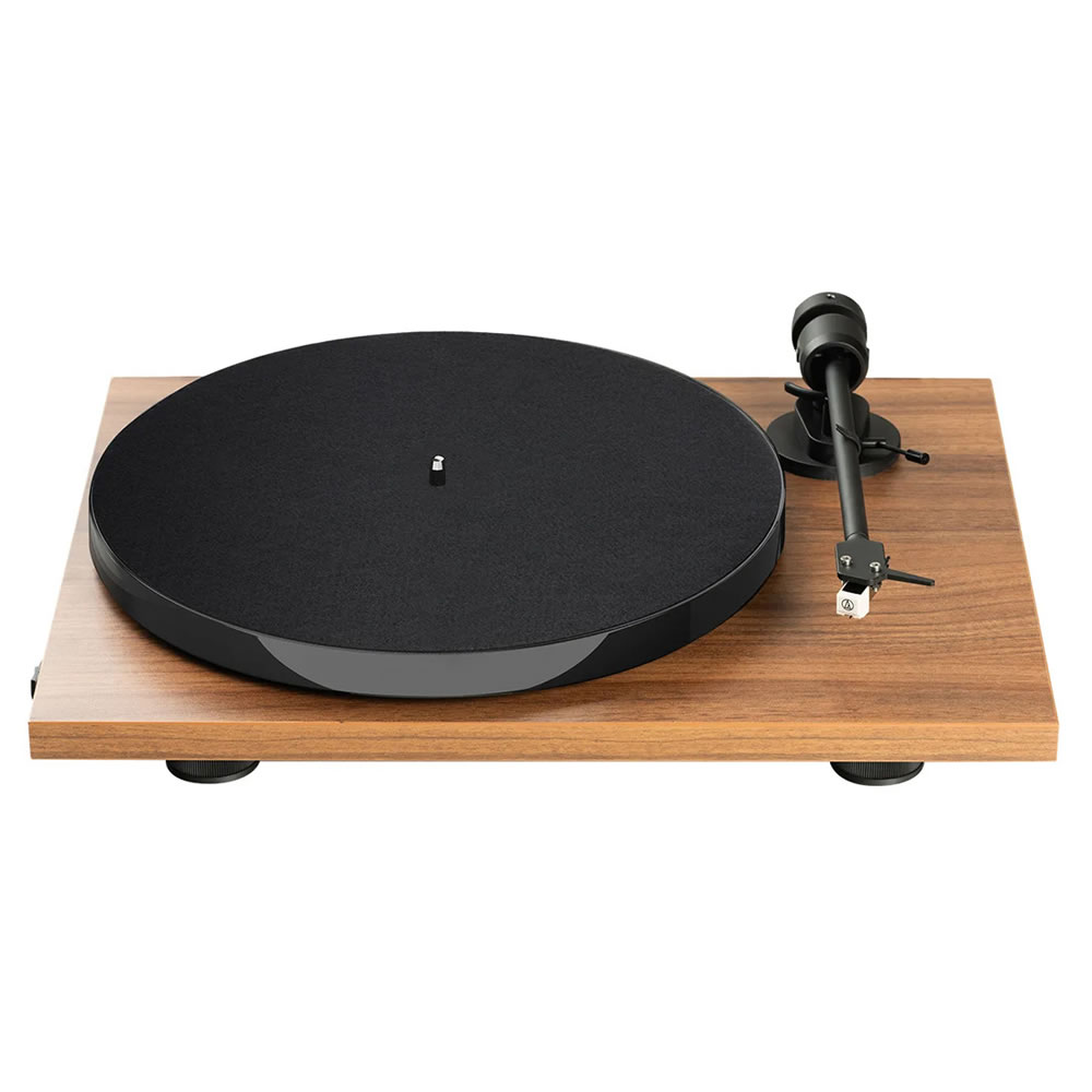 Tornamesa con Phono Preamp y Bluetooth E1 BT WALNUT AT3600L PRO-JECT