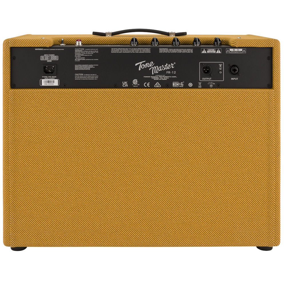 Amplificador de Respuesta Plana Fender Tone Master FR-12 Tweed 120V MX 2275214010 - Image 2