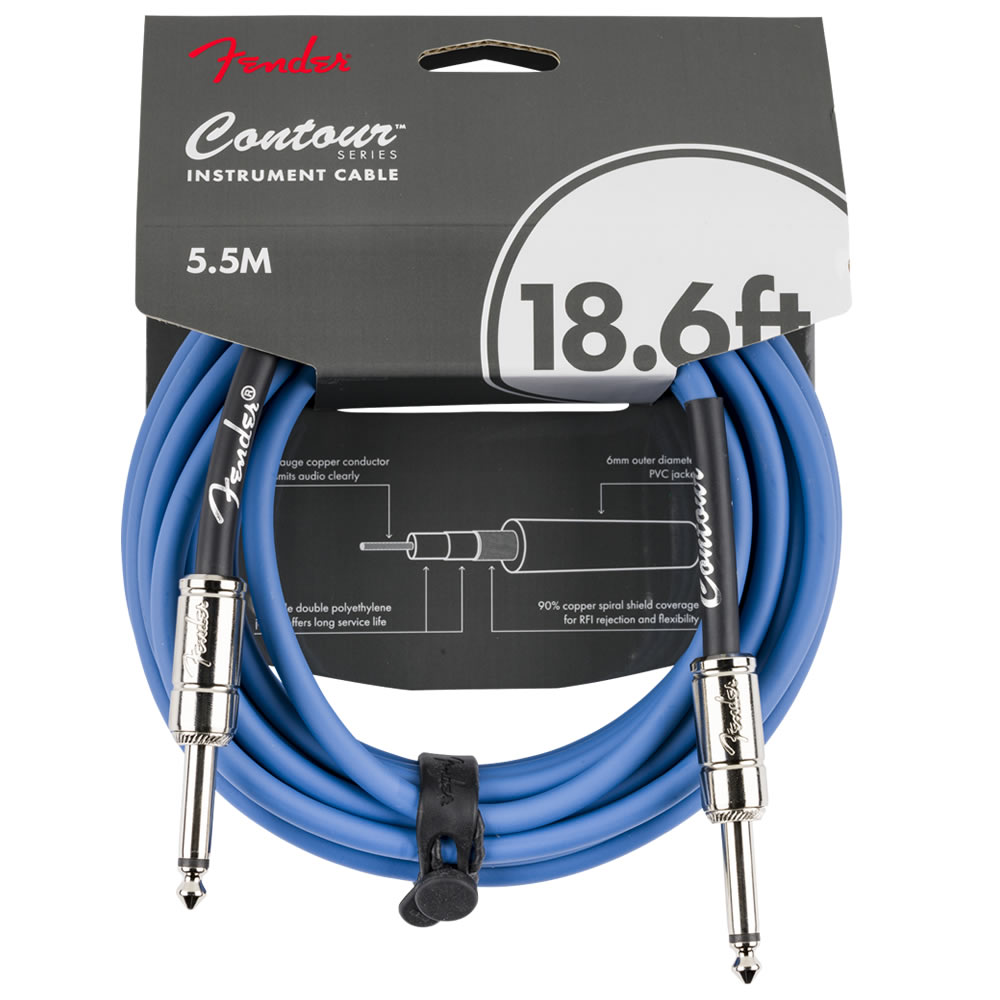 Cable para Instrumento 5.5 Metros Serie Contour Fender 0990571802