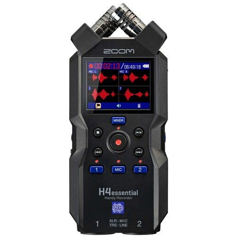 Grabadora Portátil 32 Bits con Micrófono XY ZOOM Z4HE