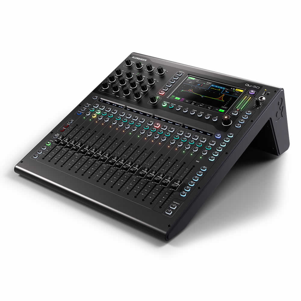 Mezcladora Digital con Dante 16 Preamps Allen & Heath QU-5D - Image 2
