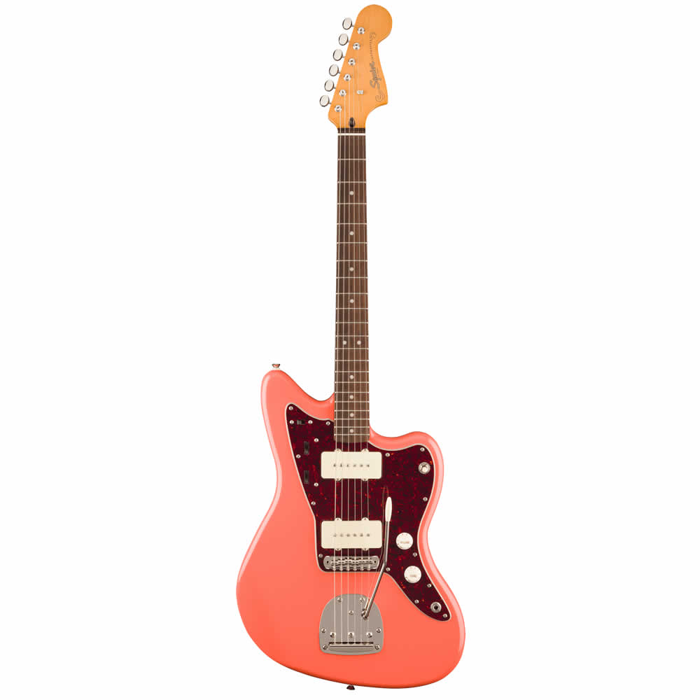 Squier Classic Vibe 60s Jazzmaster Tahitian Coral guitarra eléctrica offset con pastillas Fender Designed Alnico