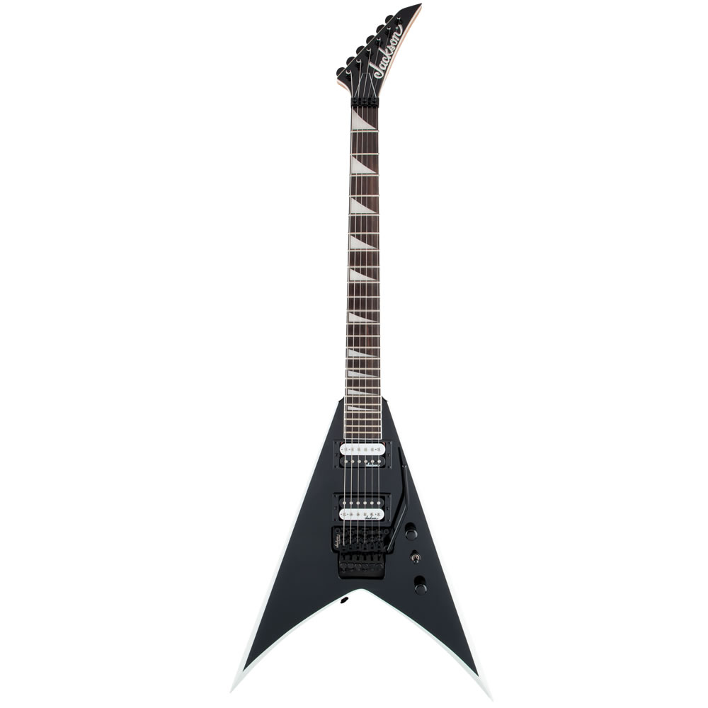 Guitarra Eléctrica JS32 King V Black White Bevels Jackson 2910124572