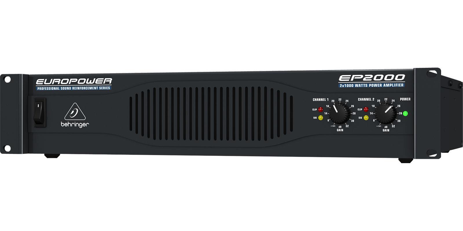 AMPLIFICADOR BEHRINGER PODER EP2000