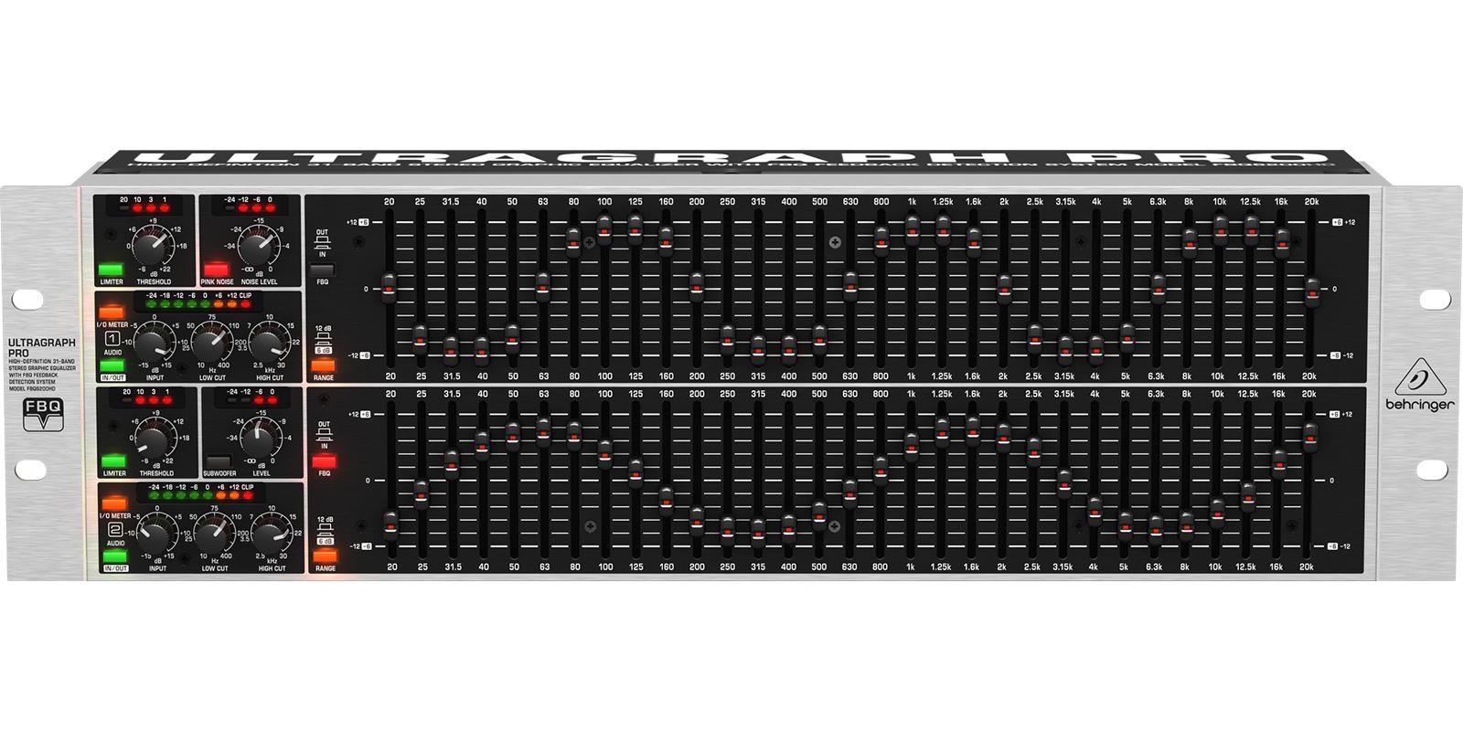 ECUALIZADOR BEHRINGER ESTEREO FBQ6200HD