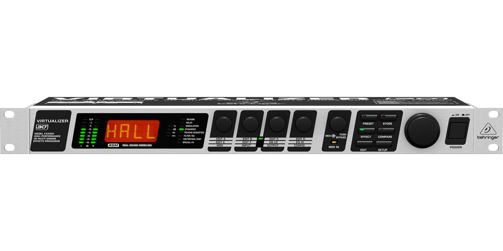 PROCESADOR BEHRINGER MOD. FX-2000