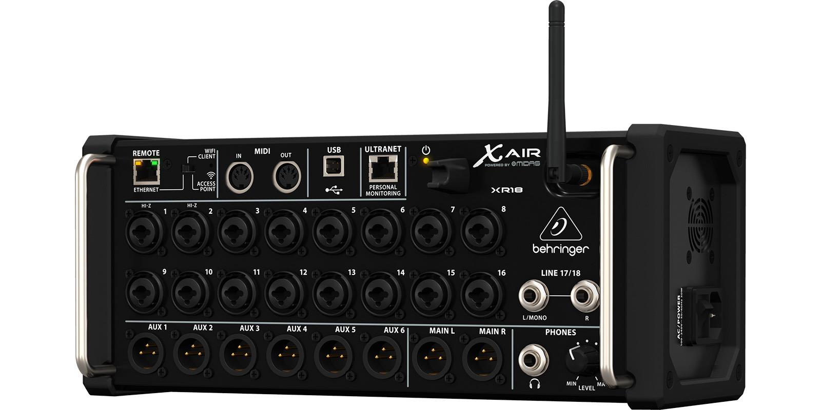MEZCLADORA BEHRINGER MOD. XR18