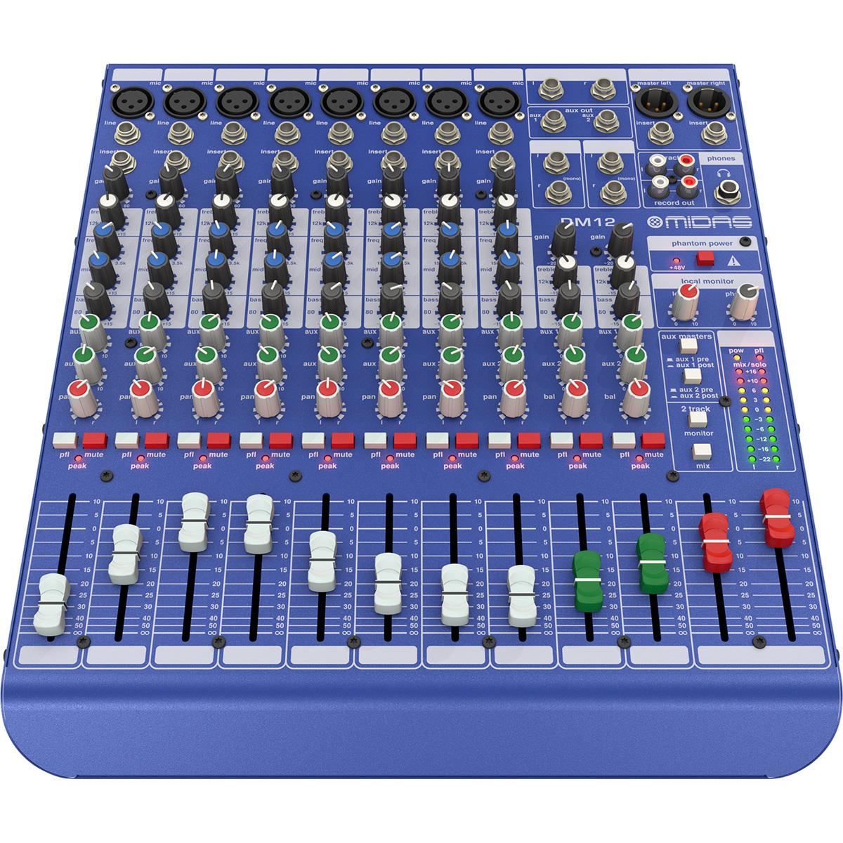 MEZCLADORA MIDAS MOD. DM12