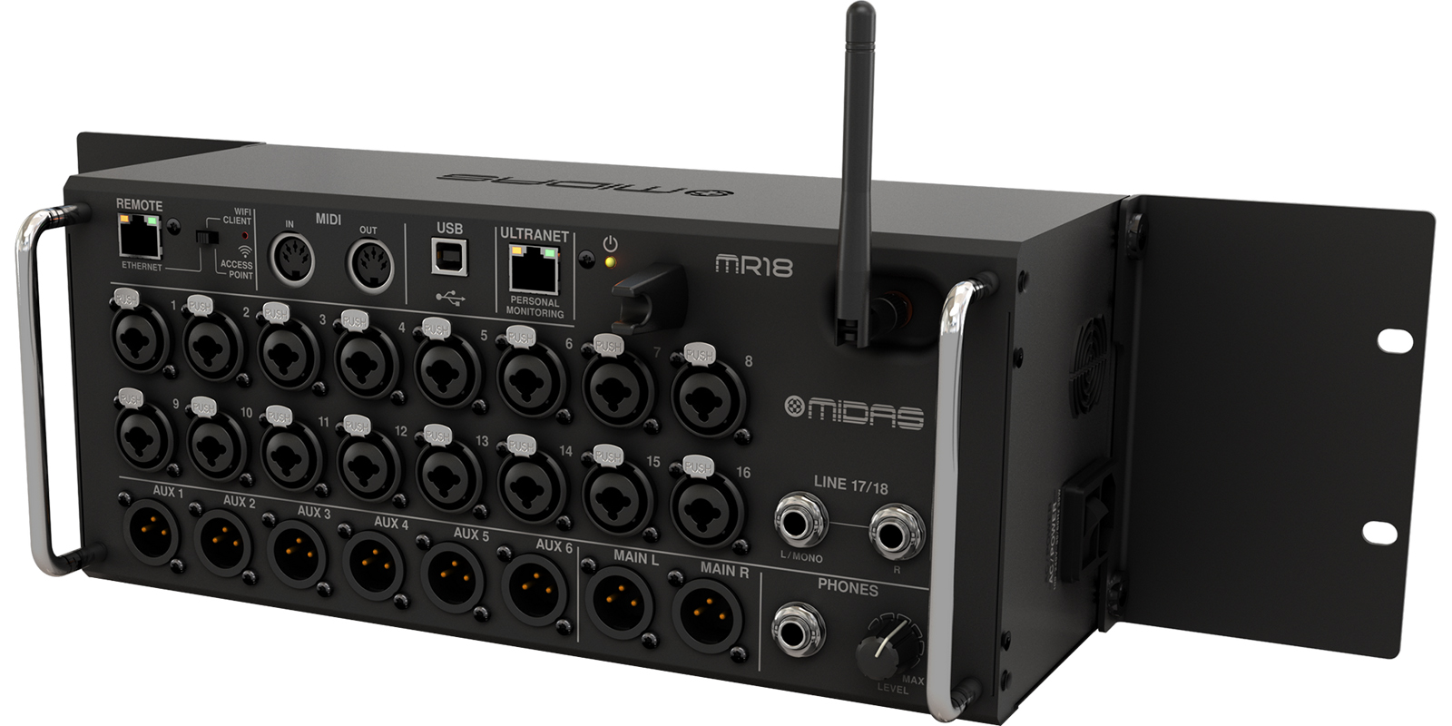 MEZCLADORA MIDAS MOD. MR18