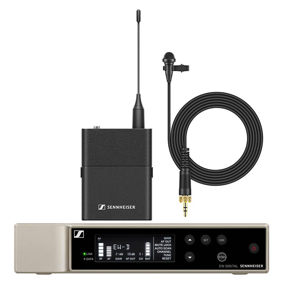 MICROFONO SENNHEISER INALAM.EW-D ME2 SET — 470.2 –526 MHZ